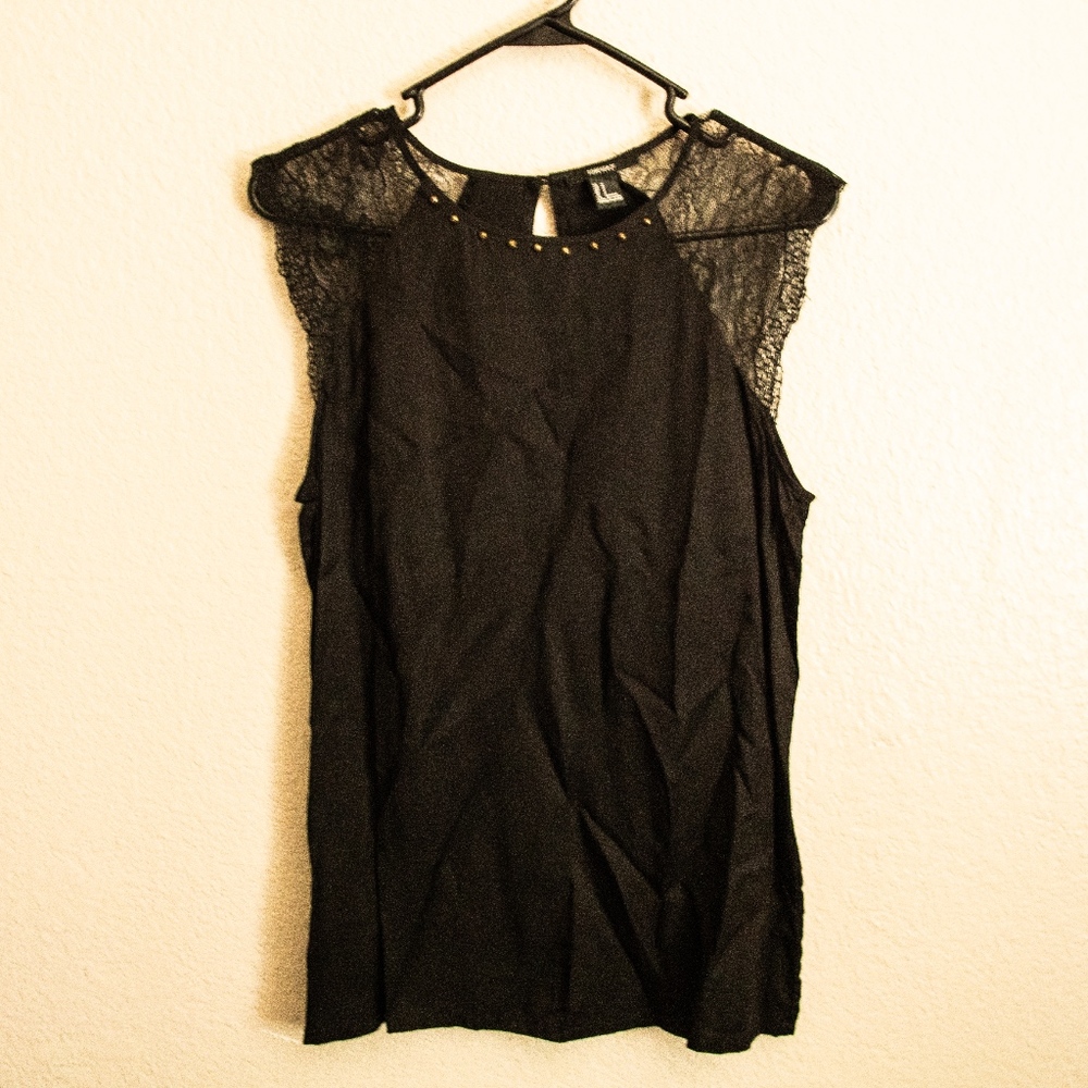 Black Forever 21 Dress Top